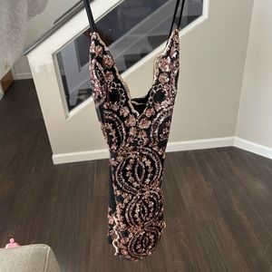 Mini sequin dress